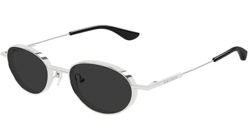 SOLID GRAY LENSES WITH SLIVER FRAME