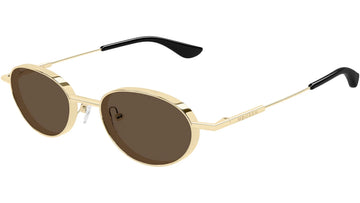 SOLIOD BROWN LENSES WITH GOLD FRAME