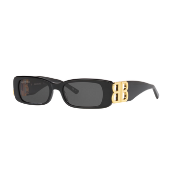 SOLID GRAY LENSES WITH BLACK FRAME