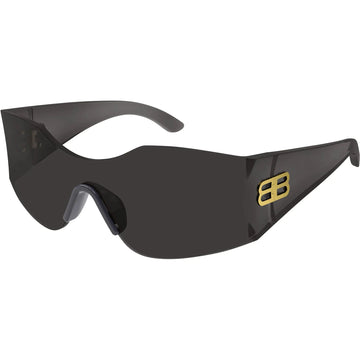 SOLID GRAY LENSES WITH BLACK FRAME