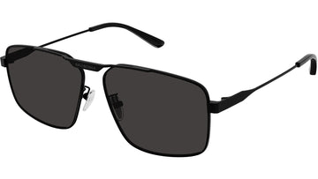 SOLID GRAY LENSES WITH BLACK FRAME