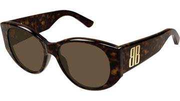 SOLID BROWN LENSES WITH DARK HAVANA FRAME