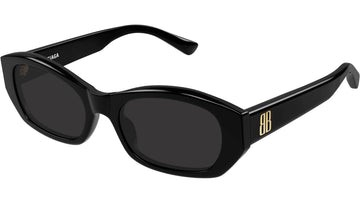 SOLID GRAY LENSES WITH SHINY BLACK FRAME