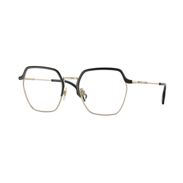 DEMO LENSES WITH GOLD BLACK FRAME