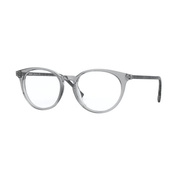 DEMO LENSES WITH GRAY TRANSPARENT FRAME