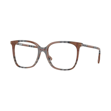 DEMO LENSES WITH CHECK BROWN FRAME