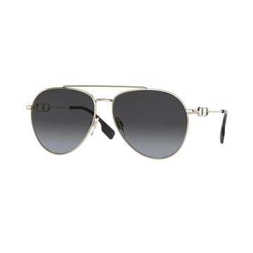 GRAY GRADIENT LENSES WITH LIGHT GOLD FRAME