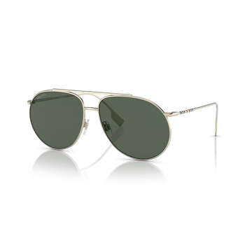 SOLID GREEN LENSES WITH GOLD FRAME