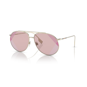 LIGHT PINK LENSES WITH GOLD FRAME
