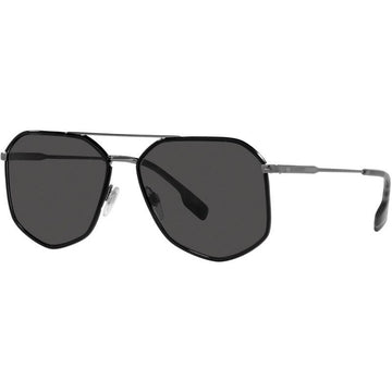 BLACK SOLID LENSES WITH BLACK FRAME