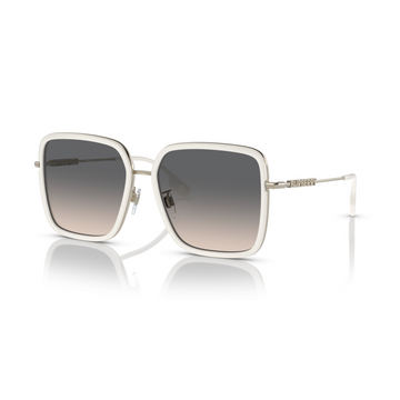 GRAY GRADIENT LENSES WITH WHITE FRAME