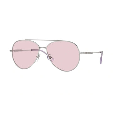 PHOTO PINK LENSES WITH SILVER FRAMR