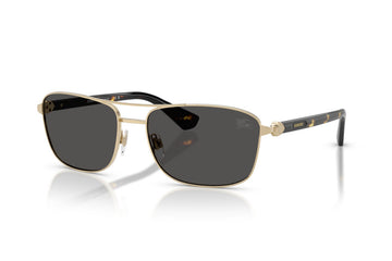 SOLID GRAY LENSES WITH LIGHT GOLD FRAME