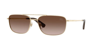 BROWN GRADIENT LENSES WITH GOLD FRAME