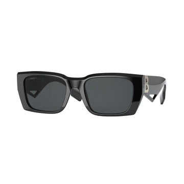 SOLID GRAY LENSES WITH BLACK FRAME