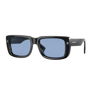 BLUE LENSES WITH BLACK FRAME