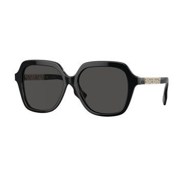 SOLID GRAY LENSES WITH BLACK FRAME