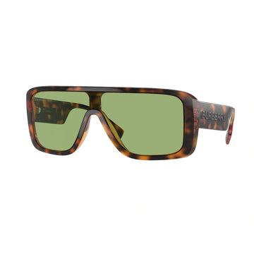 GREEN LENSES WITH HAVANA FRAME