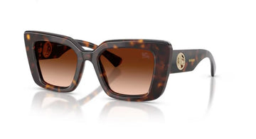 BROWN GRADIENT LENSES WITH DARK HAVANA FRAME