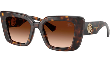 BROWN GRADIENT LENSES WITH DARK HAVANA FRAME