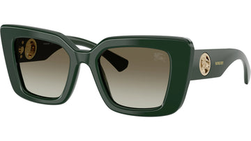 GRAY GRADIENT LENSES WITH GREEN FRAME
