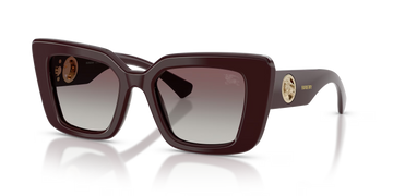 GRAY GRADIENT LENSES WITH BORDEAUX FRAME