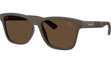 SOLID BROWN LENSES WITH MATTE BROWN FRAME
