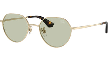 LIGHT GREEN LENSES WITH GOLD FRAME
