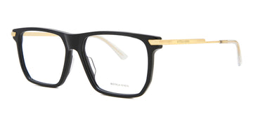 DEMO LENSES WITH BLACK GOLD FRAME