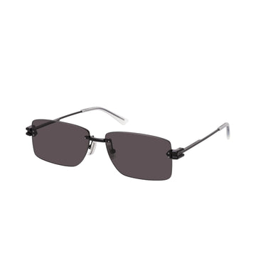 SOLID GRAY LENSES WITH BLACK FRAME