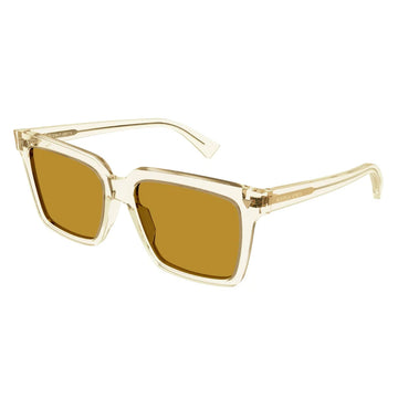 YELLWO LENSES WITH CRYSTAL CLEAR FRAME