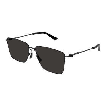 SOLID GRAY LENSES WITH BLACK FRAME