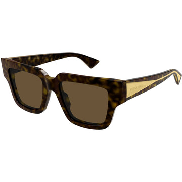 SOLID BROWN LENSES WITH HAVANA FRAME