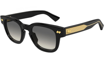 GRAY GRADIENT LENSES WITH SHINY BLACK FRAME