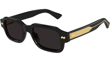 SOLID GRAY LENSES WITH SHINY SOLID BLACK FRAME