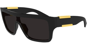 SOLID GRAY LENSES WITH SHINY BLACK FRAME