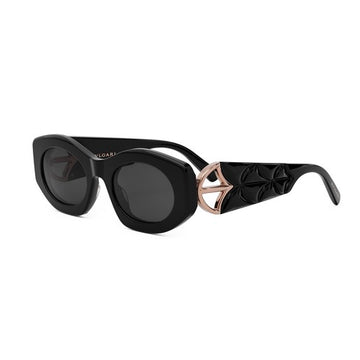 SOLID GRAY LENSES WITH BLACK FRAME