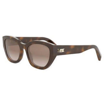 BROWN GRADIENT LENSES WITH HAVANA FRAME