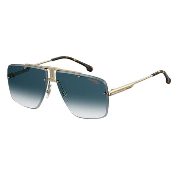 BLUE GRADIENT LENSES WITH GOLD FRAME