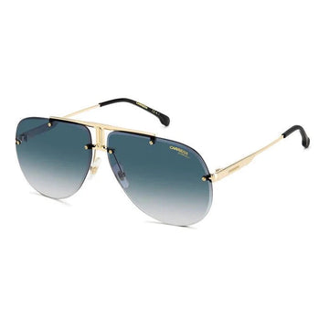 BLUE GRADIENT LENSES WITH GOLD FRAME