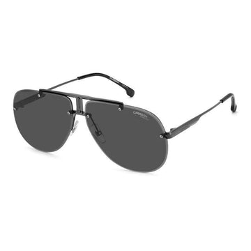 SOLID GRAY LENSES WITH GUNMETAL FRAME