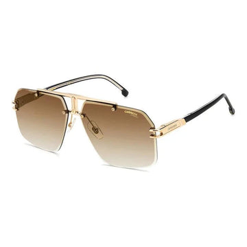 BROWN GRADIENT LENSES WITH GOLD FRAME