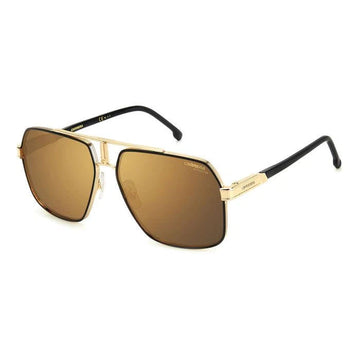 GOLD MIRROR ULTRA POLARIZED LENSES WITH BLACK GOLD FRAME