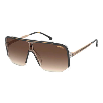 BROWN GRADIENT LENSES WITH BLACK GOLD FRAME