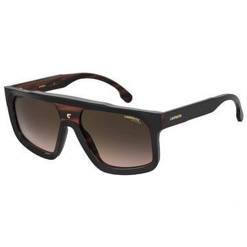 BROWN GRADIENT LENSES WITH BROWN HORN FRAME