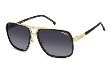 GRAY GRADIENT LENSES WITH BLACK GOLD FRAME