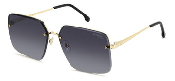 GRAY GRADIENT LENSES WITH GOLD FRAME