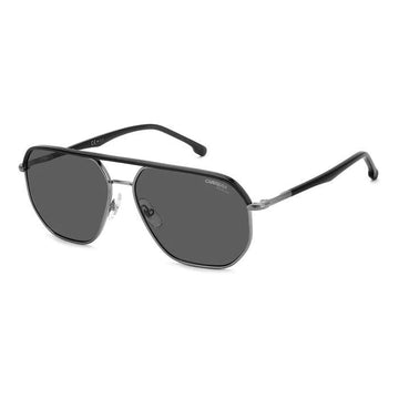 SOLID GRAY POLARIZED LENSES WITH GUNMETAL FRAME