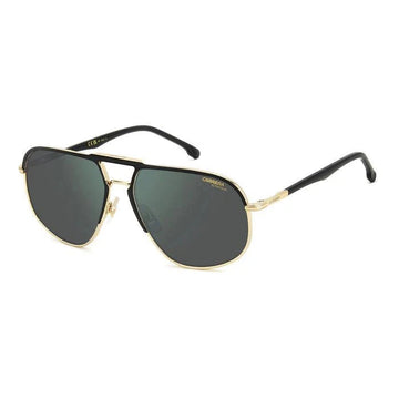 GREEN GRAY ULTRA POLARIZED LENSES WITH BLACK GOLD FRAME