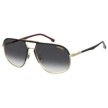 GRAY GRADIENT LENSES WITH BLACK GOLD FRAME